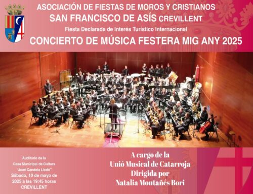 CONCIERTO MUSICA FESTERA MIG ANY CREVILLENTE 2025